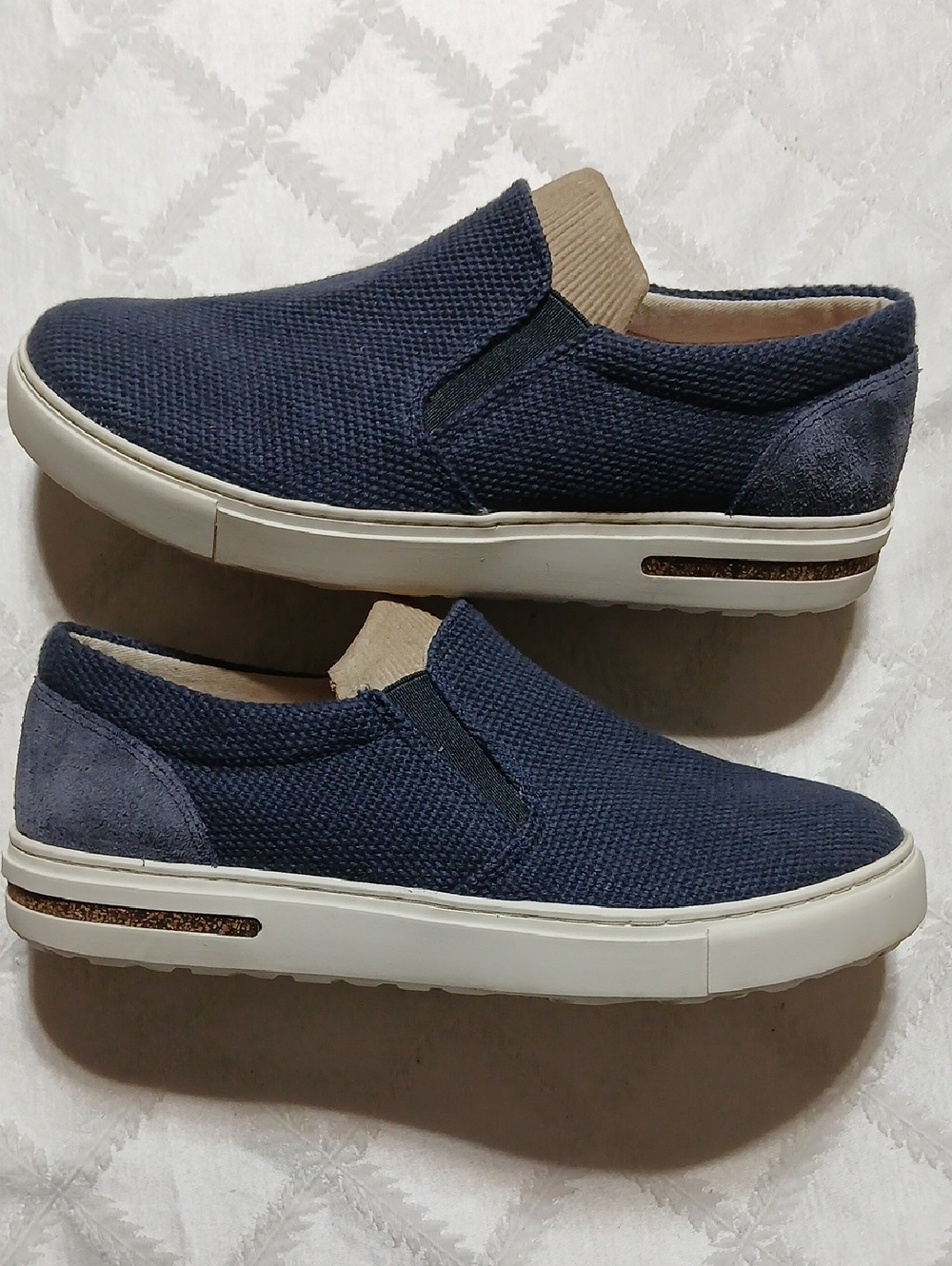Birkenstock Oswego Canvas Slip-on Shoes Size 39 Womans